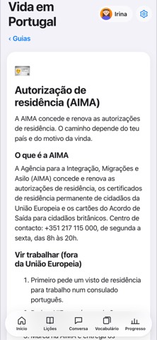 Guia da Vida em Portugal